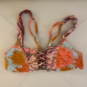 Maaji Floral Reversible Bikini Top